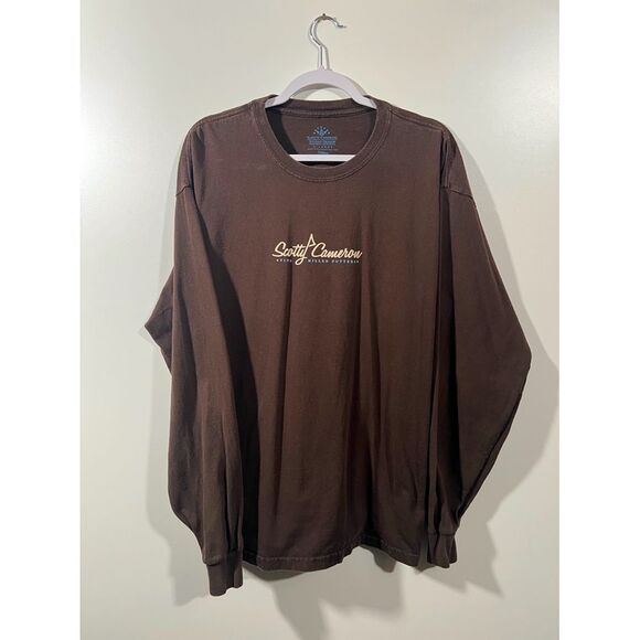 Scotty Cameron Brown Long Sleeve Shirt Design Studio Size XL Golf Brand - Picture 1 of 5